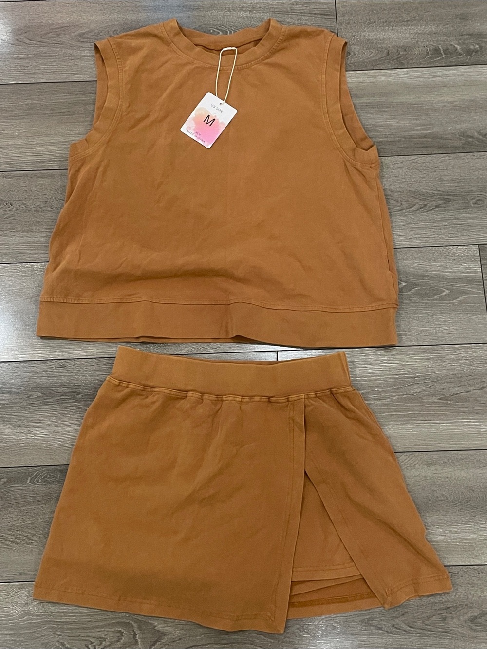 FASHION Brown Matching Set Size Medium NWT